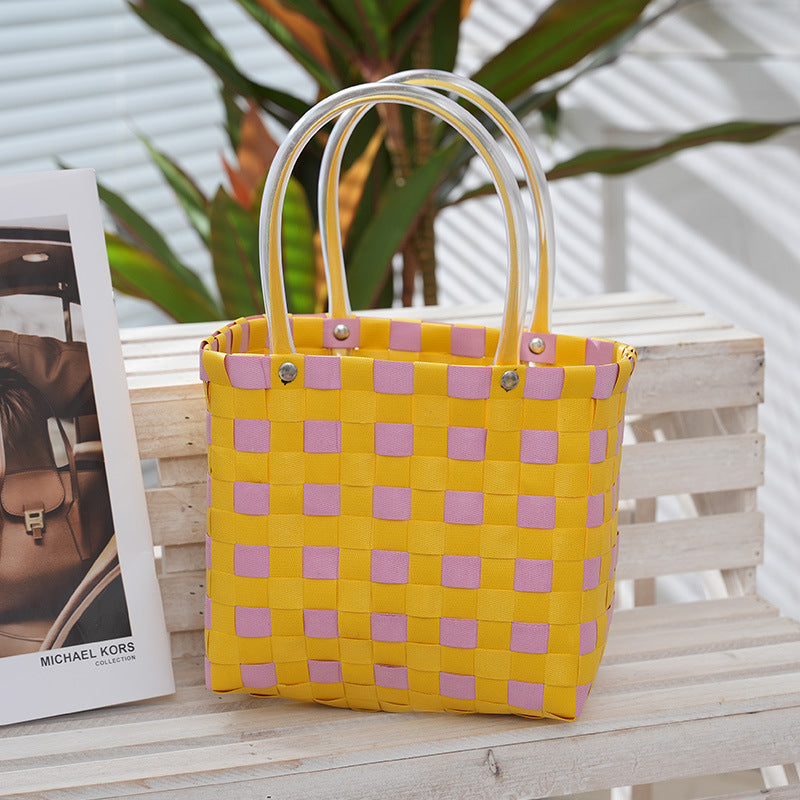 Woven Basket Bag LoungeYard — product view 6