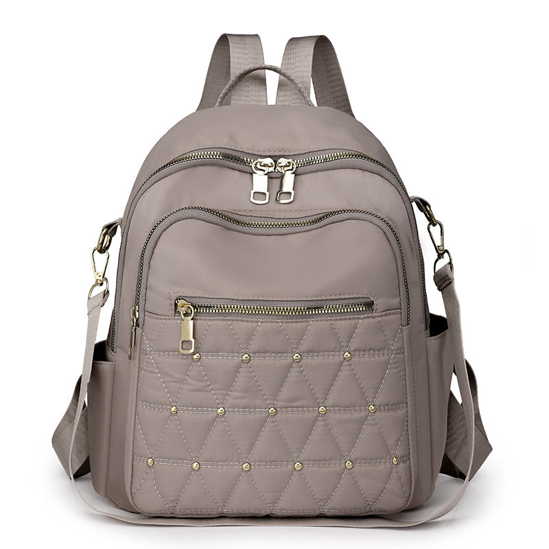 Chic Quilted Backpack LoungeYard — product view 3