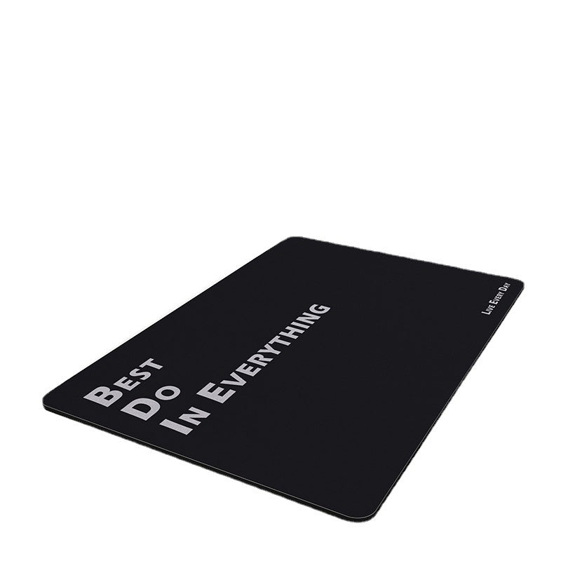 Checkered Pattern Bath Mat LoungeYard — product view 5