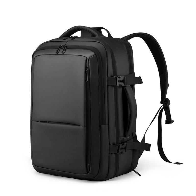Multifunctional Business Backpack with Reinforced Padded Laptop Compartment LoungeYard — product view 3