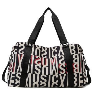 Multi-Functional Graphic Print Duffle Bag — product view 5