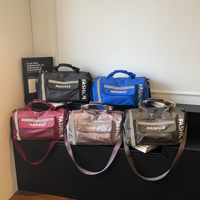 Sporty Duffel Bag With Comprehensive Organization Options LoungeYard — product view 2
