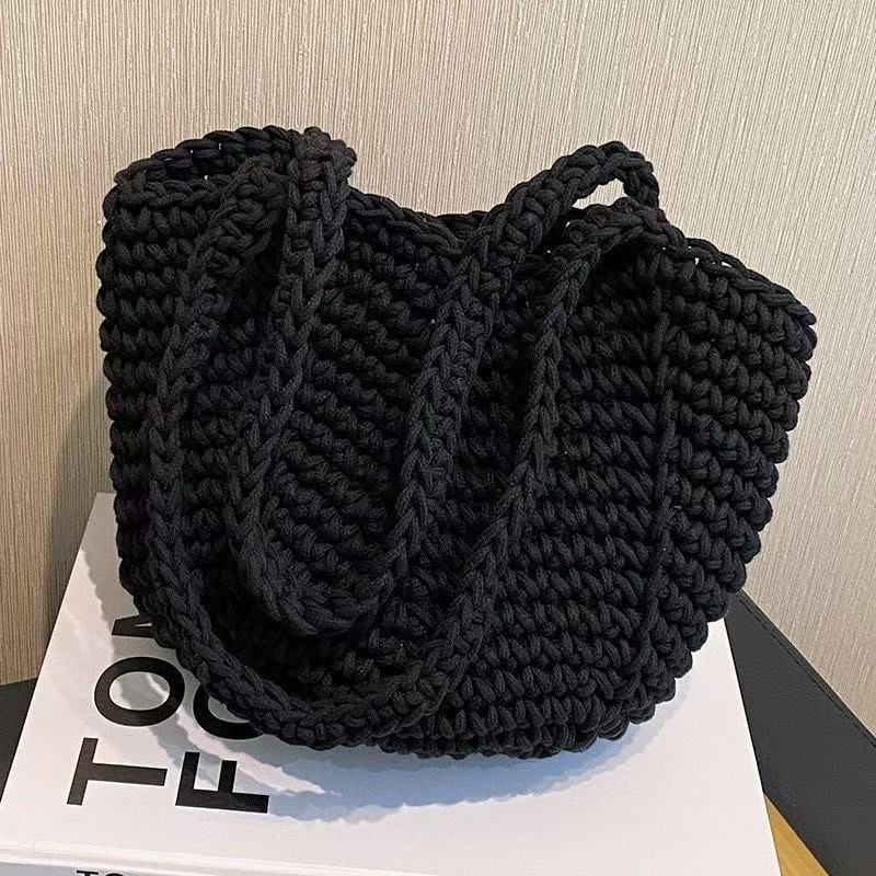 Trendy, Handmade Crochet Bag LoungeYard — product view 7