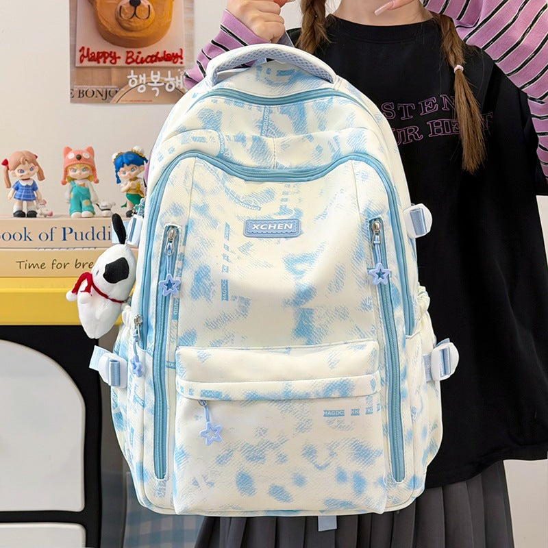 Multi-Functional Graphic Print Backpack LoungeYard — product view 2