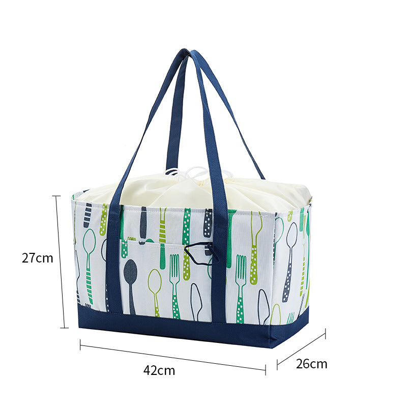 Unisex cooler bag with stable structure and practical carrying handle LoungeYard — product view 7