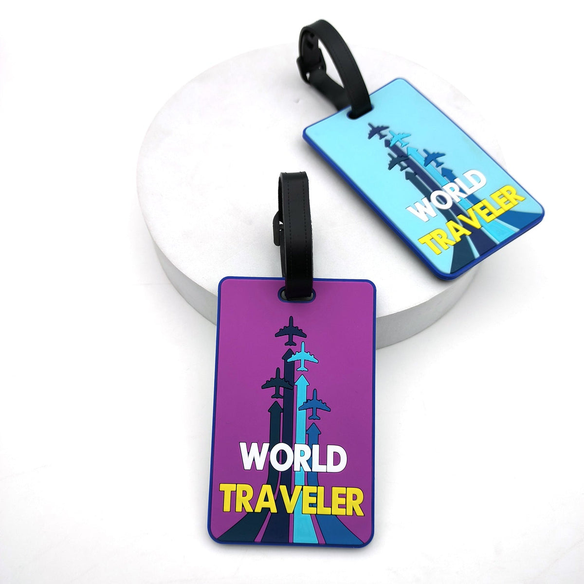 Travel-Themed Luggage Tag LoungeYard — product view 3