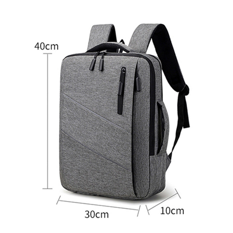 Functional Slim Laptop Backpack LoungeYard — product view 2