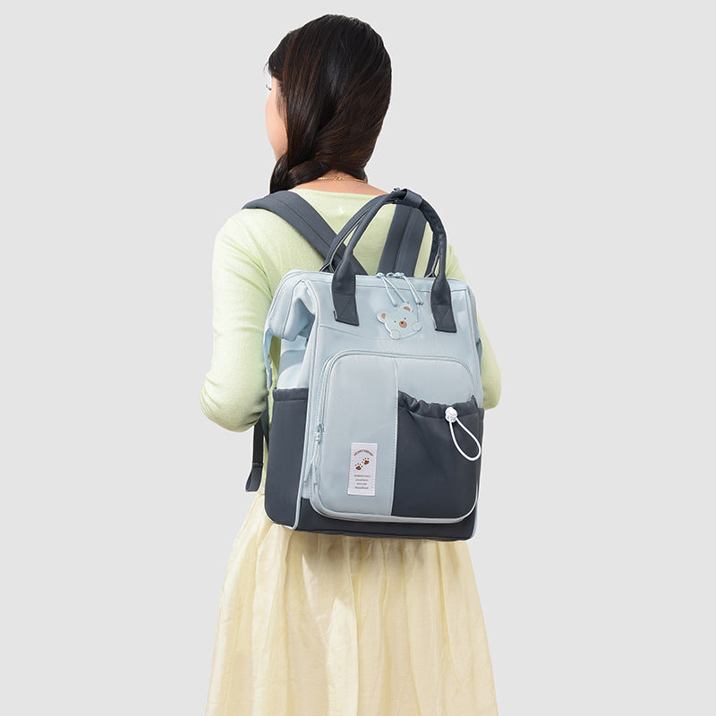 Cute Animal-Themed Multi-Functional Backpack LoungeYard — product view 2