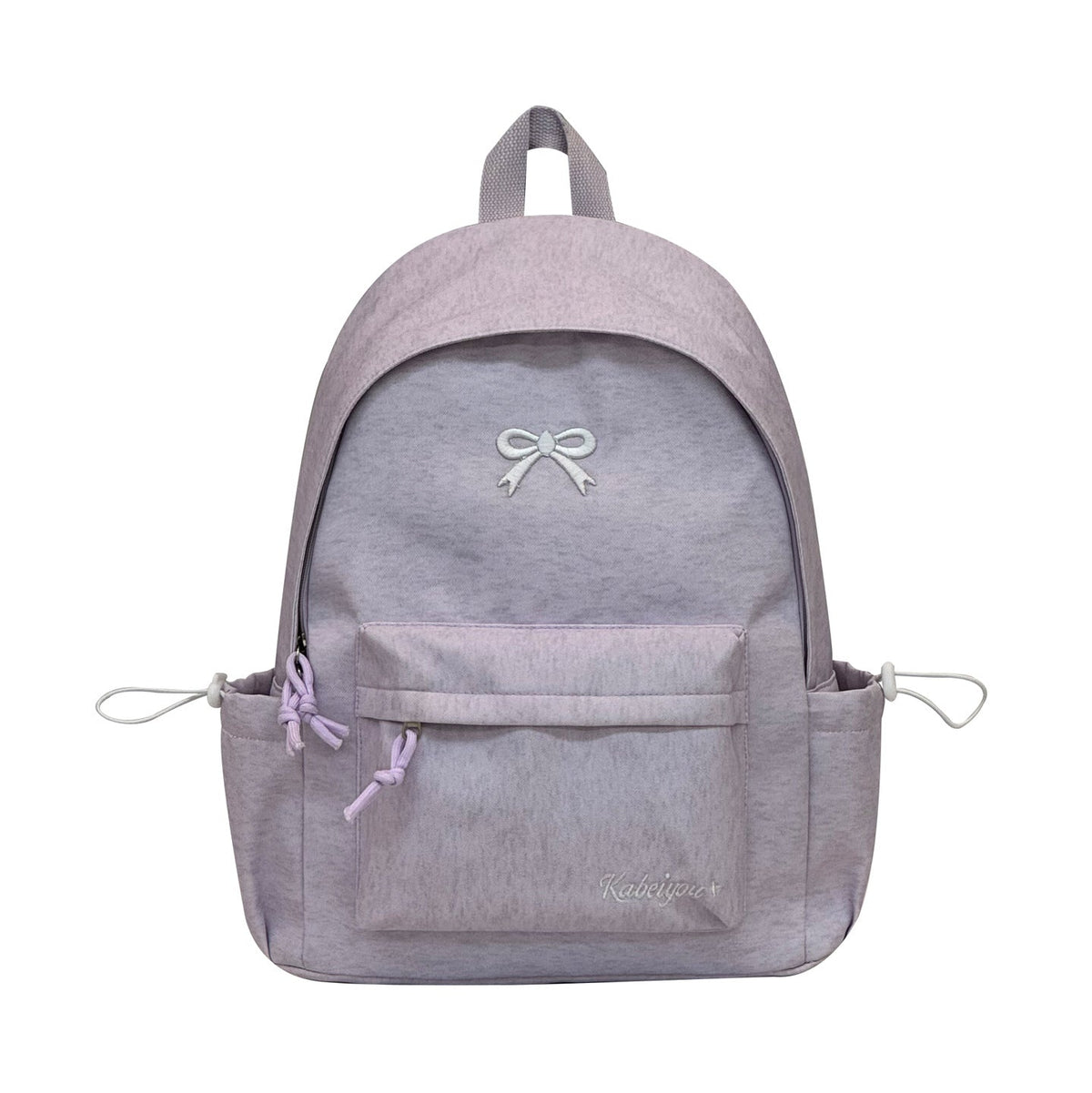 Elegant Bow-Embellished Casual Backpack LoungeYard — product view 6