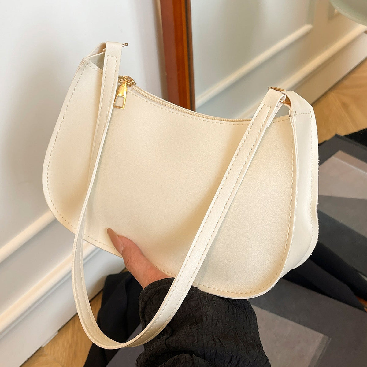 Faux Leather Crossbody Bag — product view 5