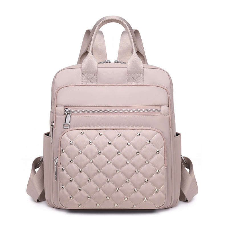 Chic Quilted Backpack — product view 2