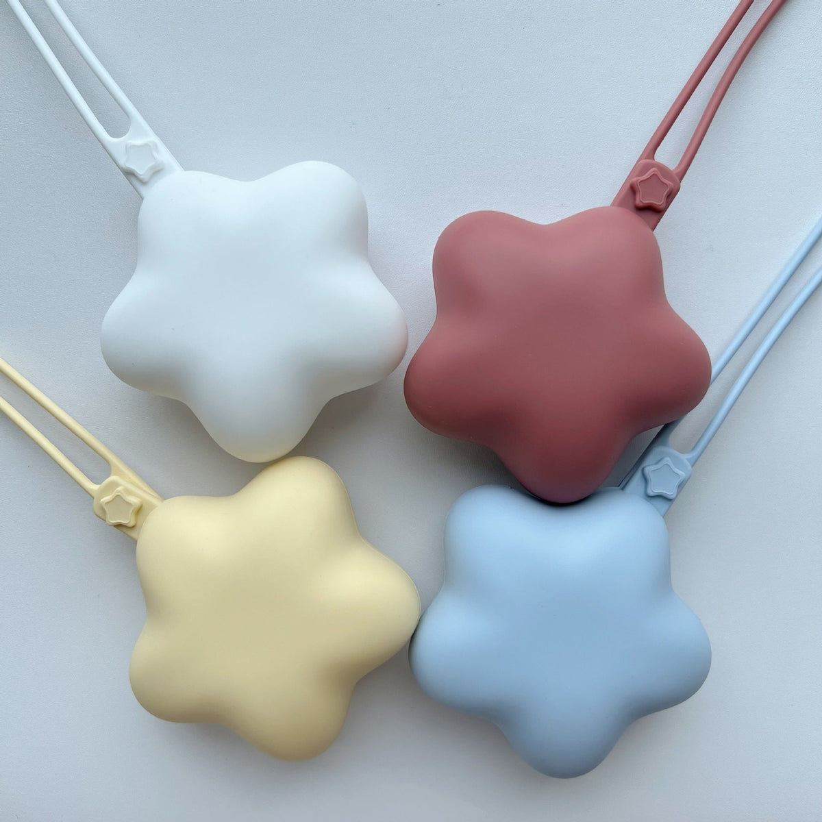Silicone Star-Shaped Mini Pouch with Loop Strap — product view 1