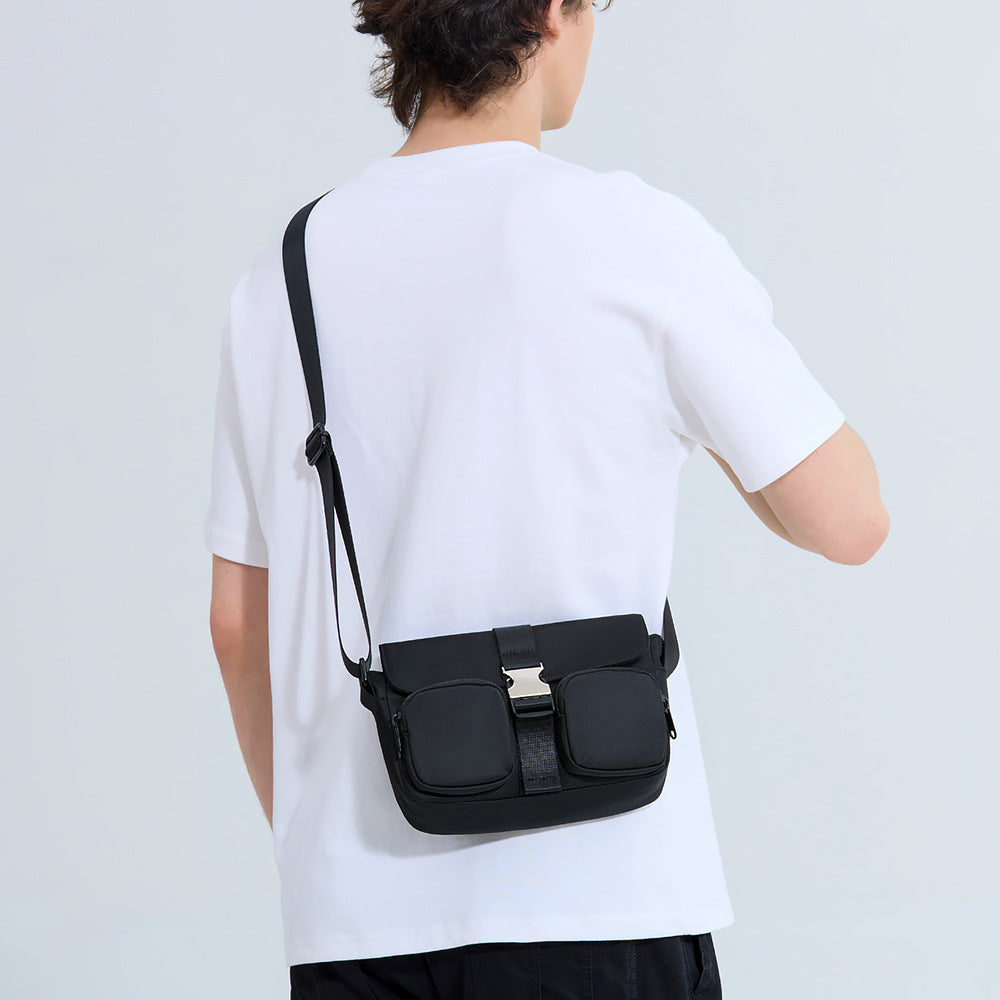 Functional Crossbody Messenger Bag LoungeYard — product view 4