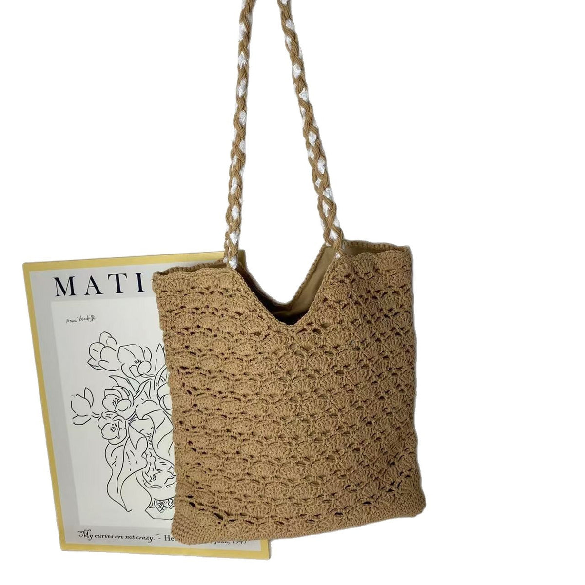 Hand-knotted Shopper Bag LoungeYard — product view 5