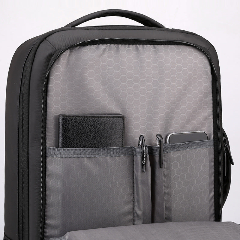 Padded Laptop Backpack with High-Functional Storage LoungeYard — product view 3