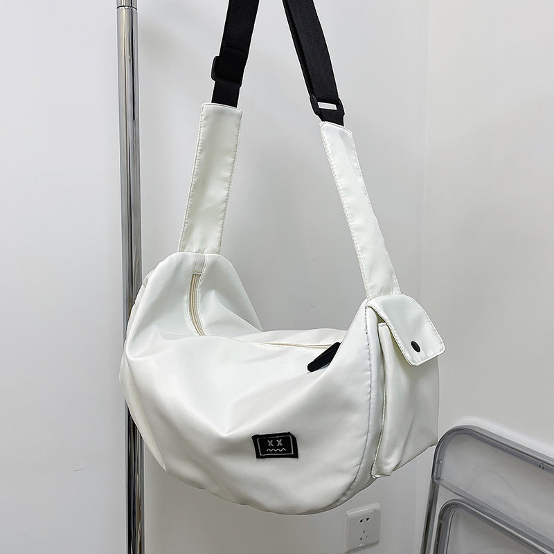 Sporty shoulder bag with adjustable carrying strap LoungeYard — product view 7