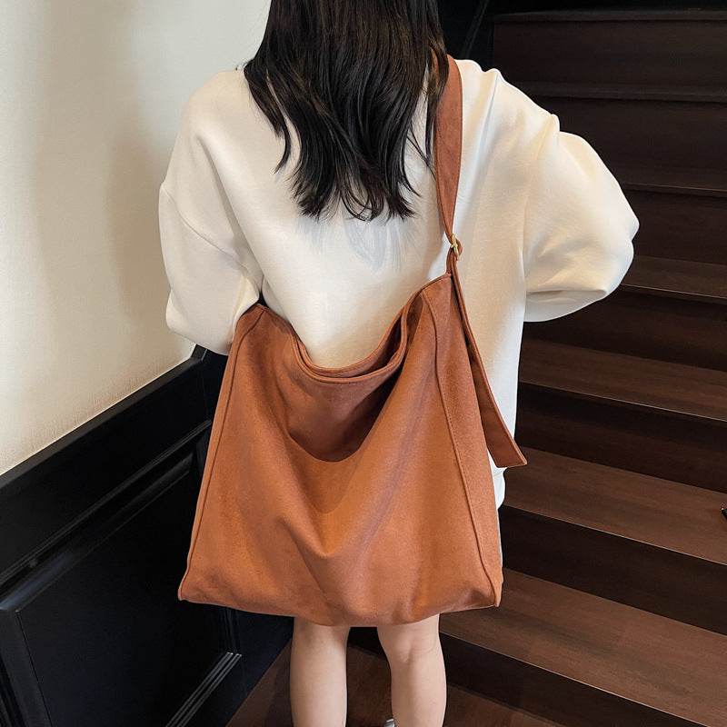 Soft Suede Hobo Bag — product view 3