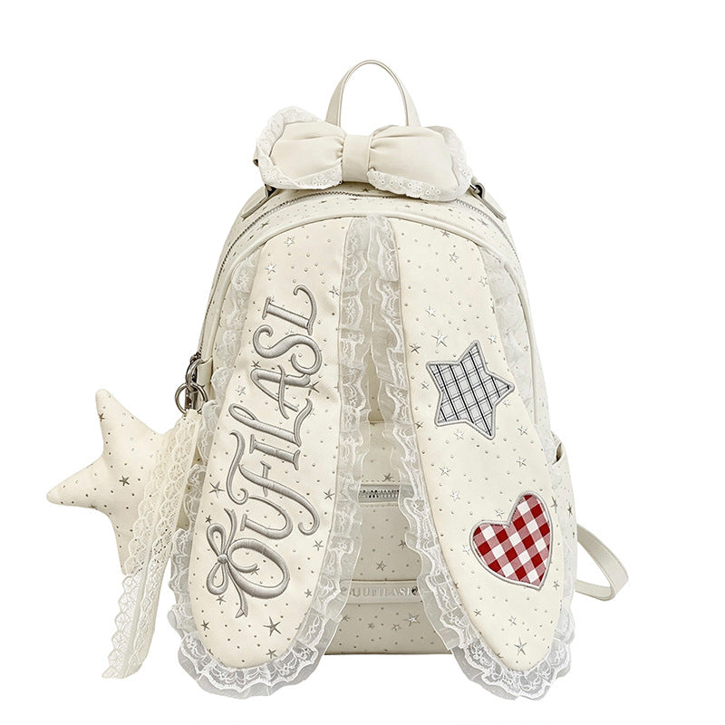 Cute Character-Printed Backpack LoungeYard 1791205867 — product view 5