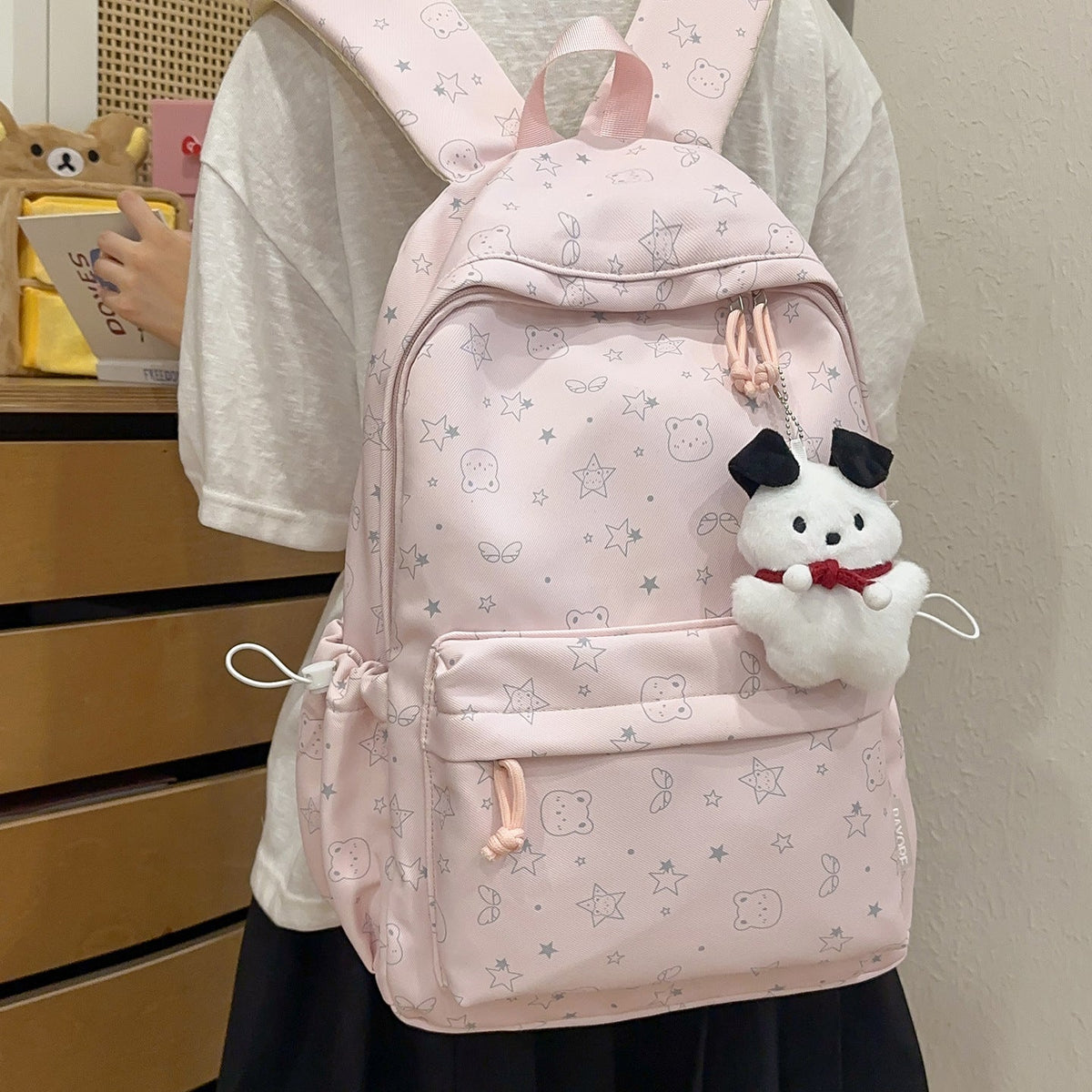 Cute Cartoon-Themed Backpack LoungeYard 1791205141 — product view 1