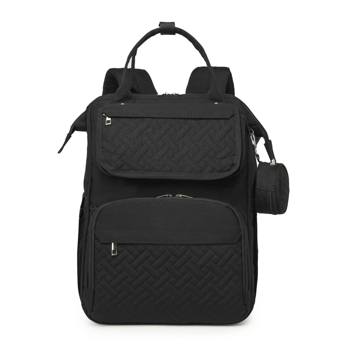 Multi-Functional Quilted Travel Backpack LoungeYard — product view 4