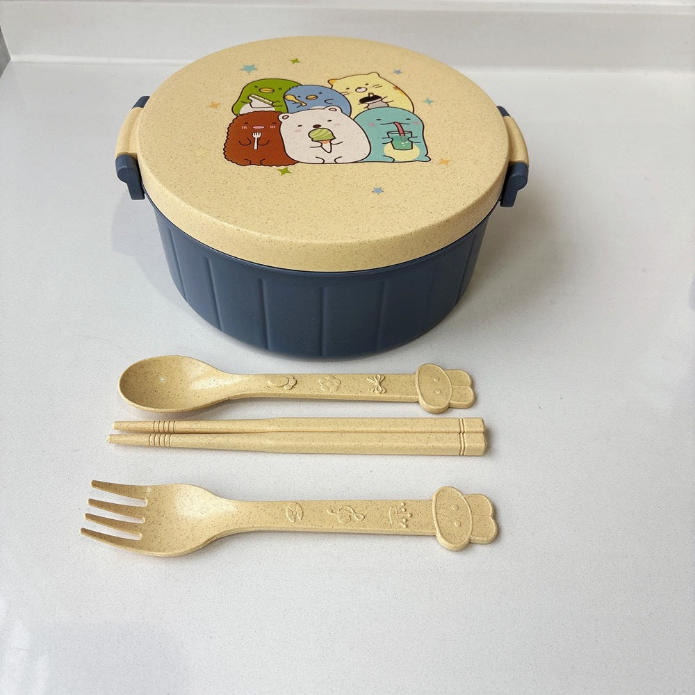 Cute Character Meal Prep Container — product view 3