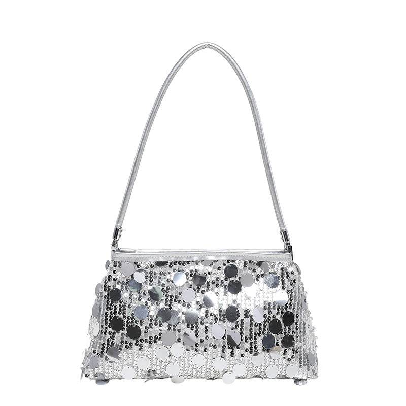 WoGlamorous Sequin Evening Shoulder Bag LoungeYard — product view 7