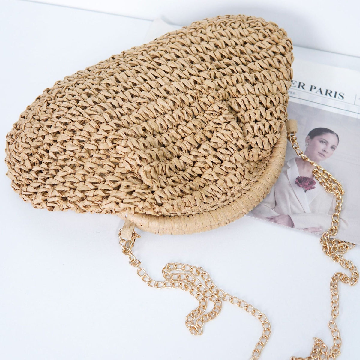 Handcrafted Shoulder Bag Made from Natural Materials LoungeYard — product view 6
