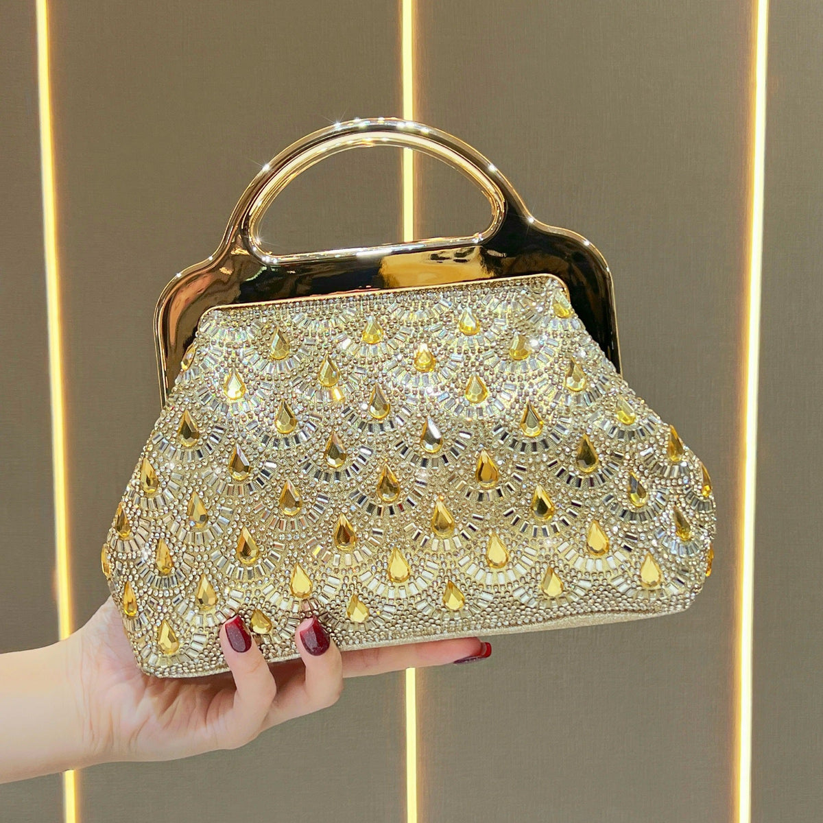 Stylish Embellished Evening Handbag — product view 2