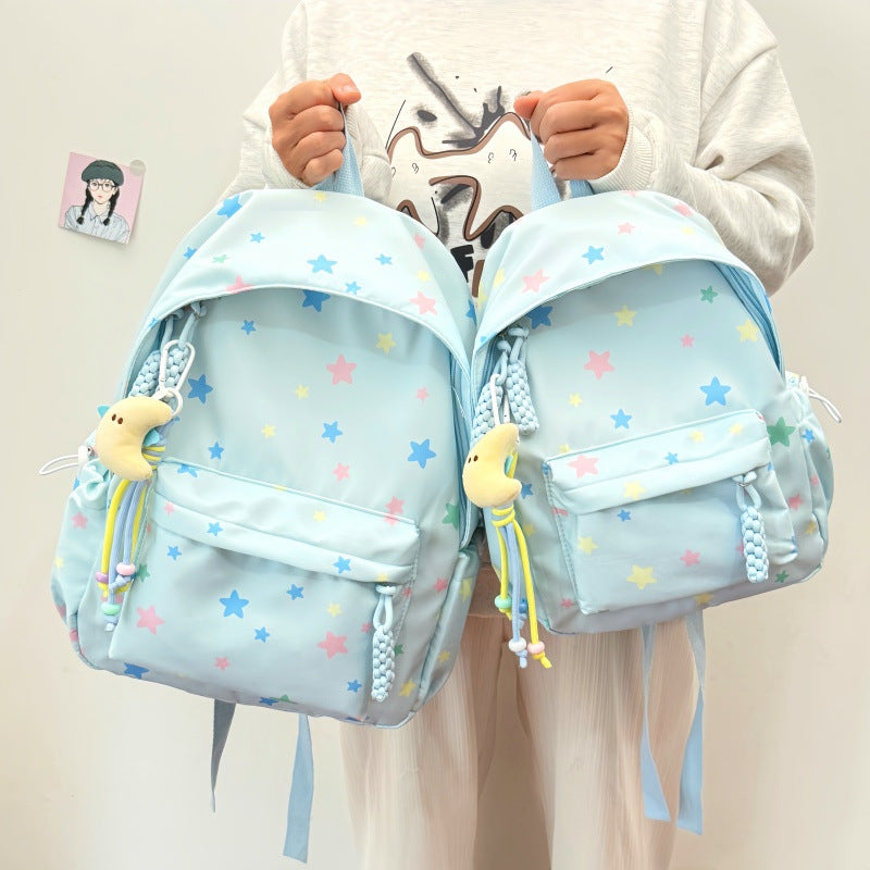 Cute Star-Patterned Backpack — product view 2