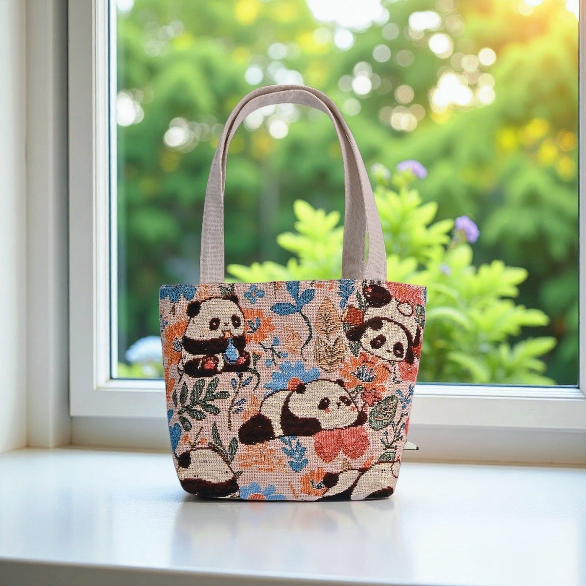 Trendy Handmade Cotton Bag LoungeYard — product view 6