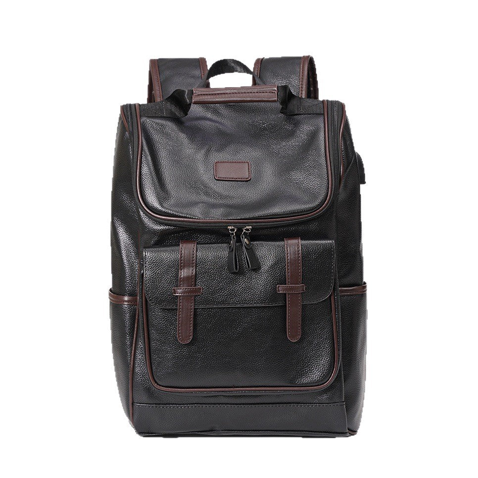 Elegant Multifunctional Laptop Backpack with Sturdy Compartments LoungeYard — product view 4