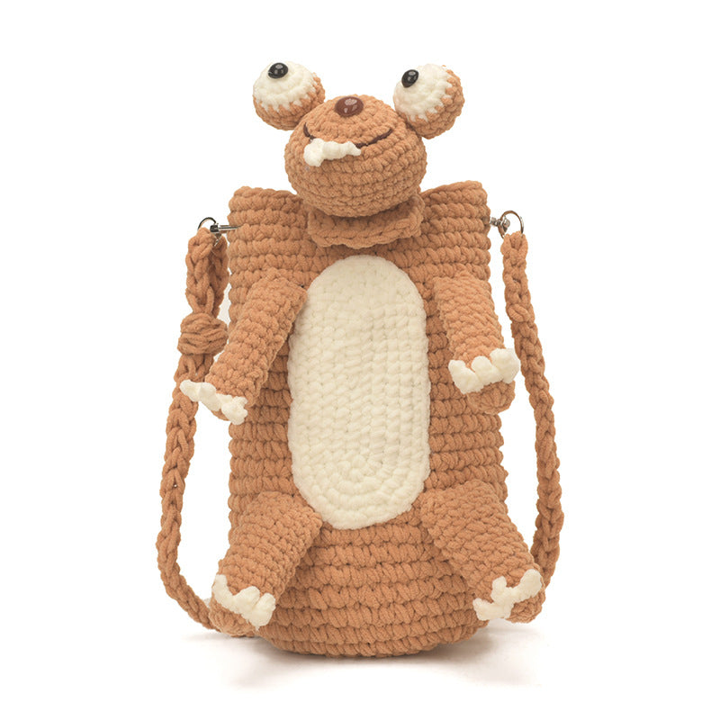 Crochet Animal-Themed Crossbody Bag — product view 4