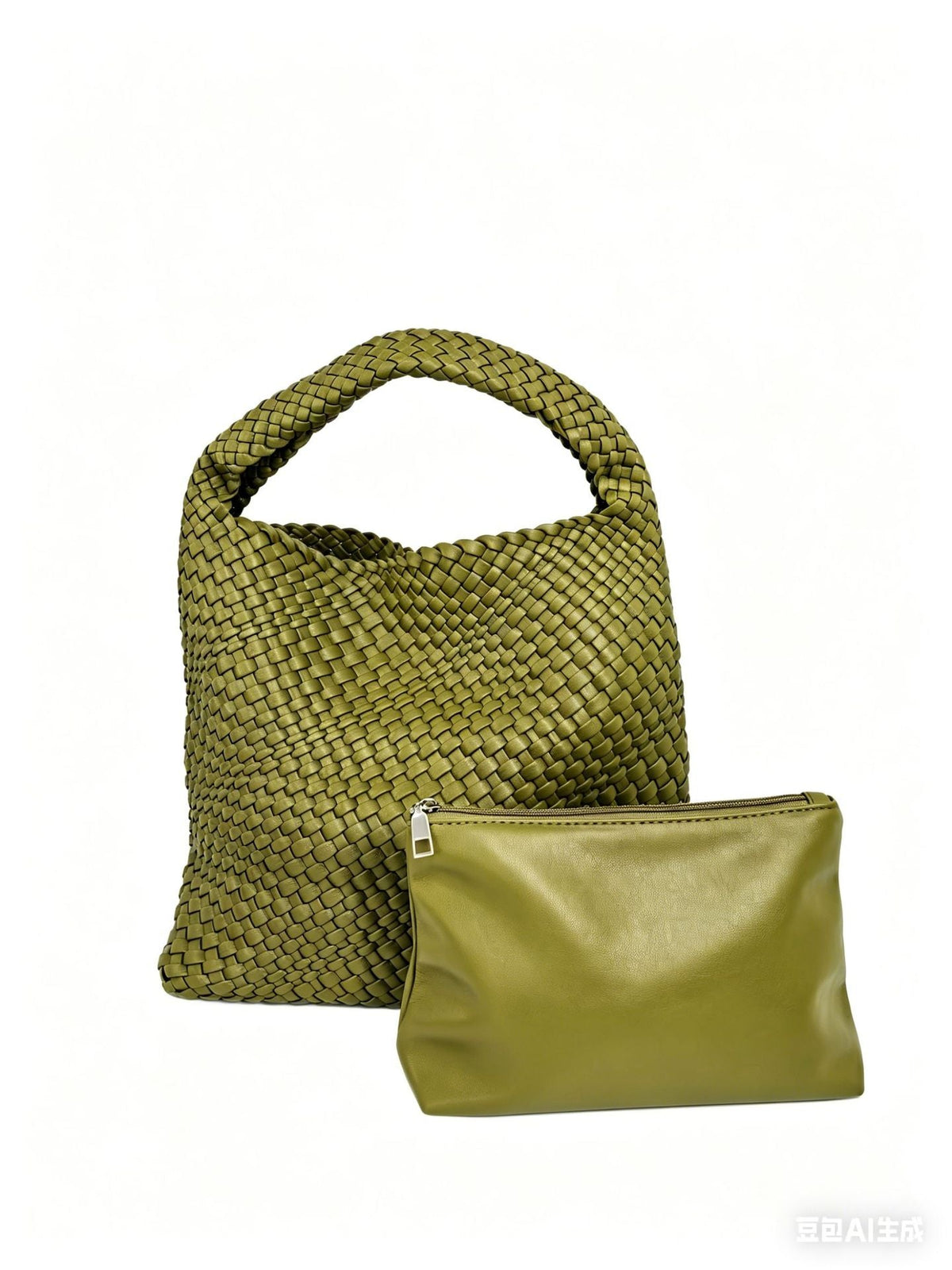 Textured Braided Tote Bag LoungeYard — product view 7