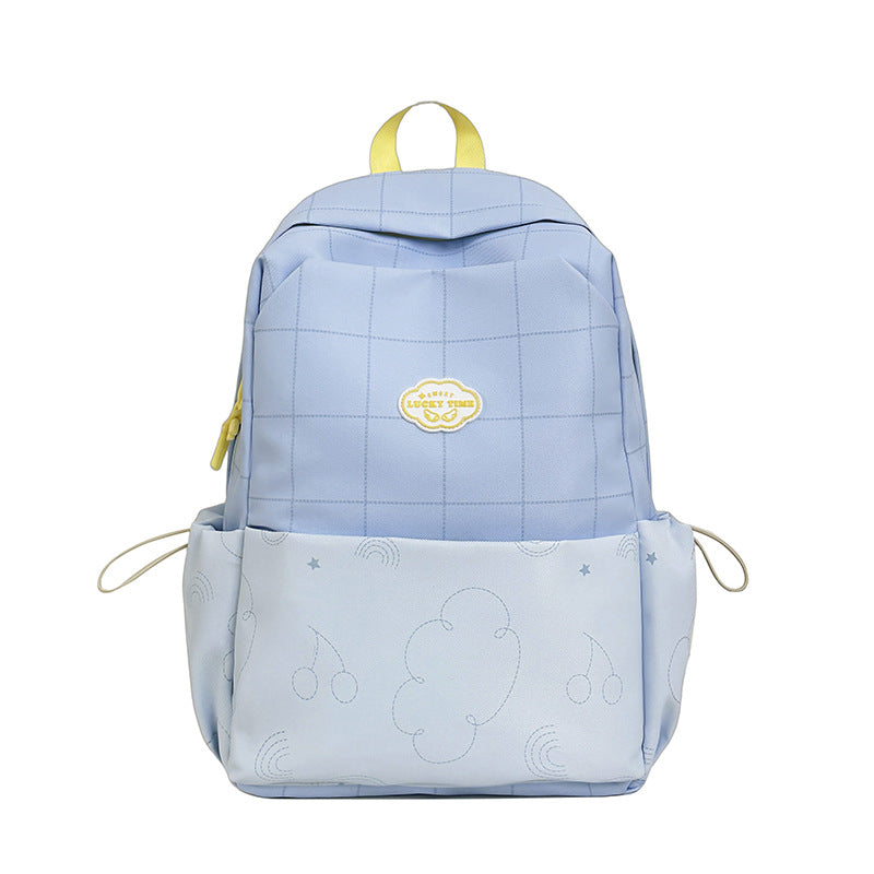 Playful Patterned School Backpack LoungeYard — product view 5