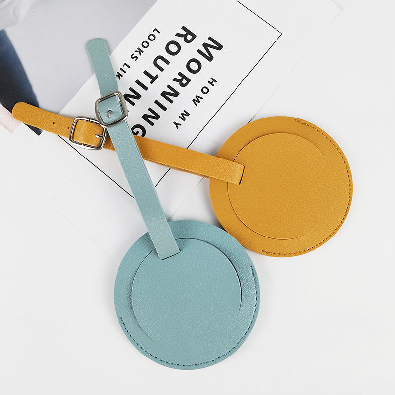 Customizable Round Luggage Tag LoungeYard — product view 2
