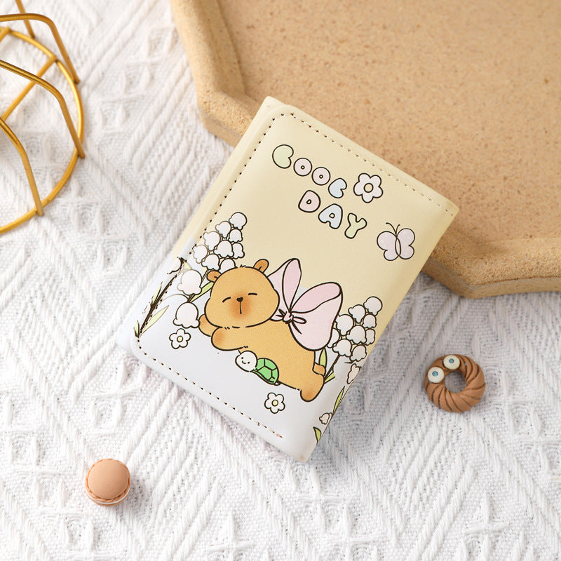 Whimsical Floral Design Wallet — product view 3