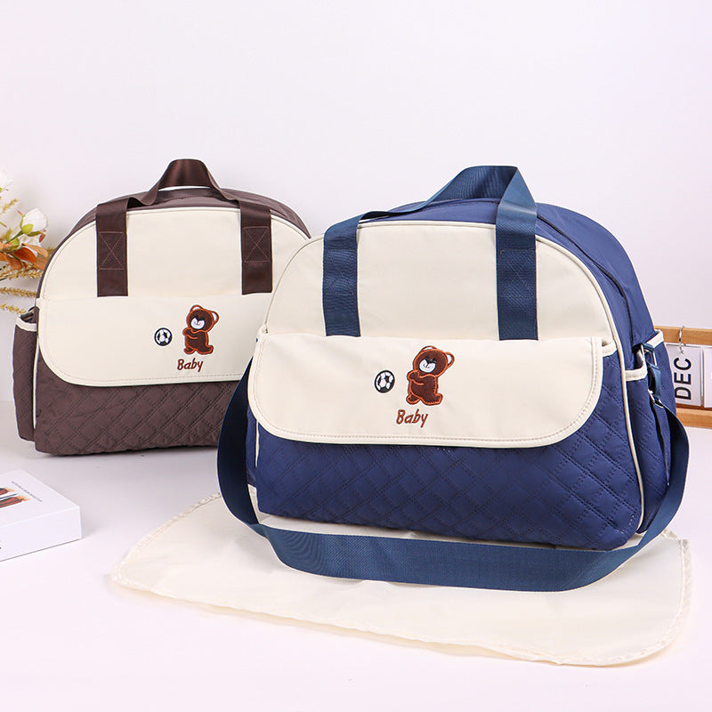 Stoff Diaper Bag with Practical Changing Mat LoungeYard — product view 4