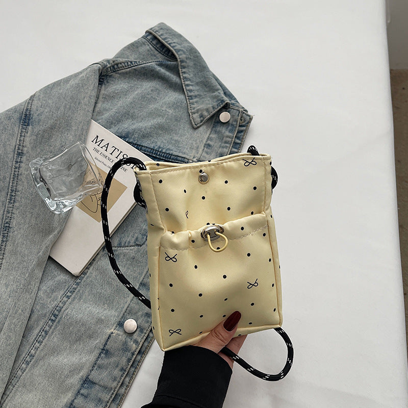 Casual Drawstring Mini Shoulder Bag — product view 2