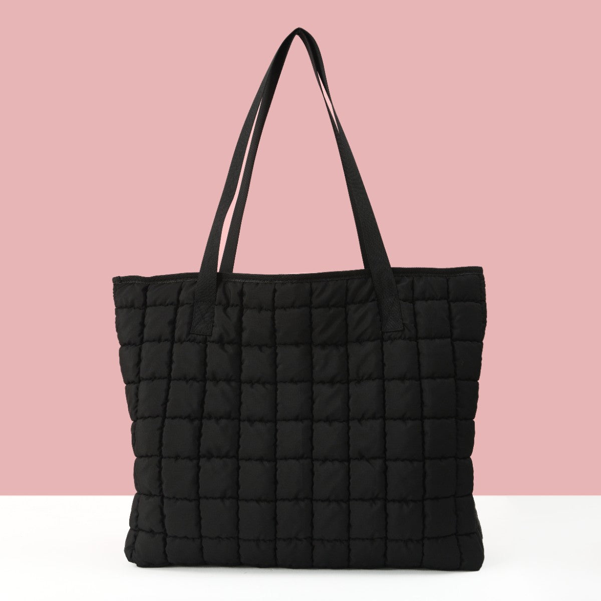 Multifunctional Quilted Tote Bag LoungeYard — product view 6