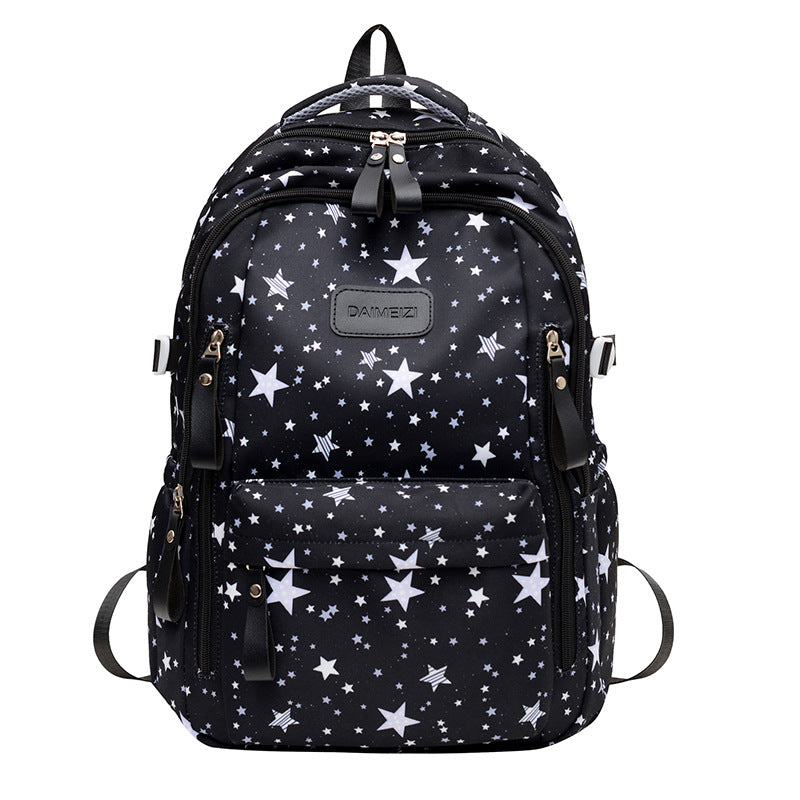 Starry Pattern Casual Backpack — product view 2