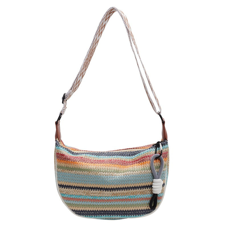 Shoulder Bag Made of Handmade, Sustainable Material LoungeYard — product view 6