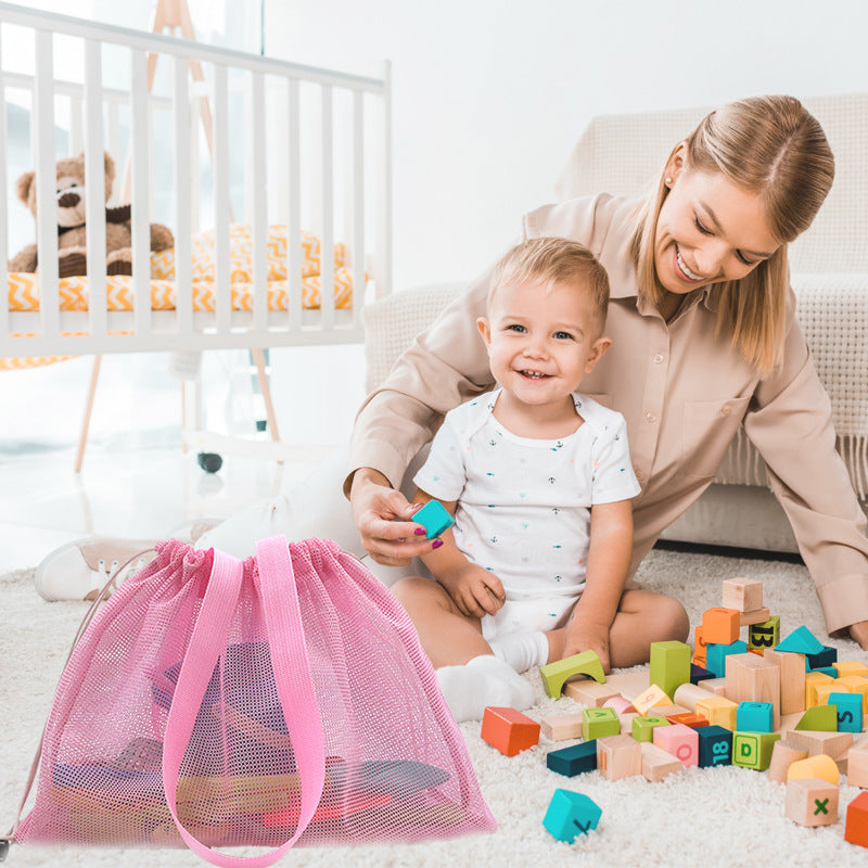 Breathable shopping bag with drawstring LoungeYard — product view 3