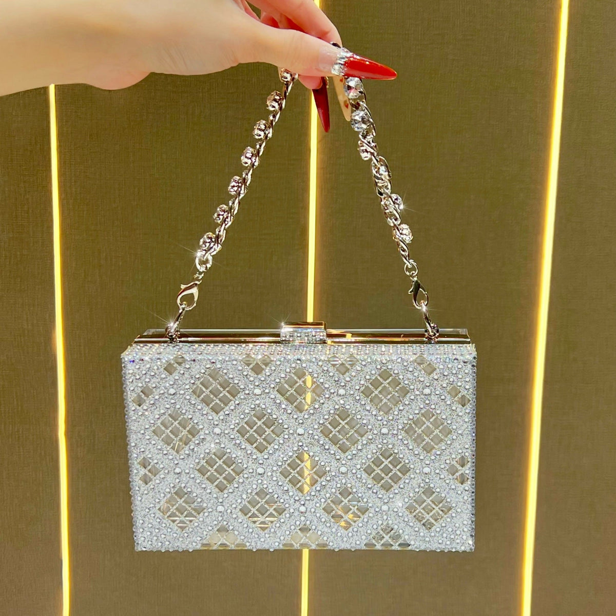 Elegant Chain-Handled Evening Clutch — product view 7