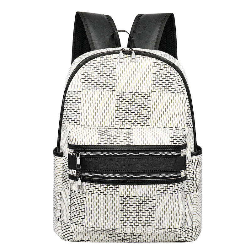Chic Patterned Backpack — product view 3