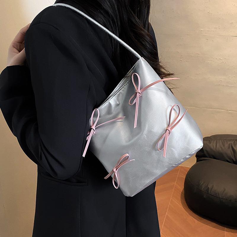 Bow-Embellished Handbag — product view 5