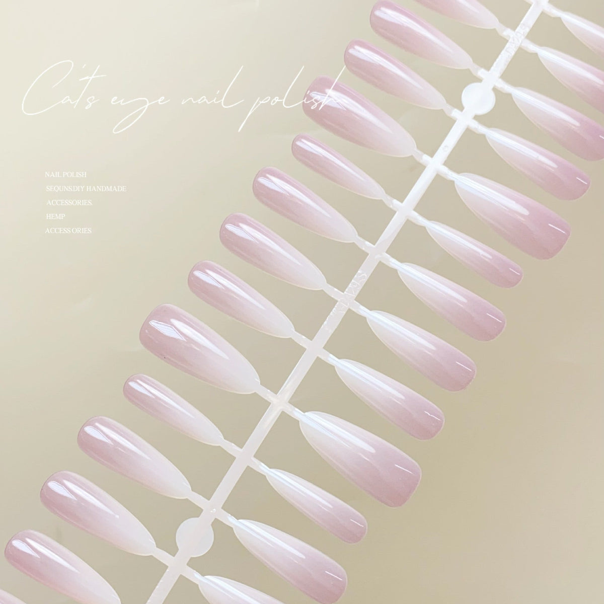 Premium Almond-Shaped Press-On Nail Set — product view 2