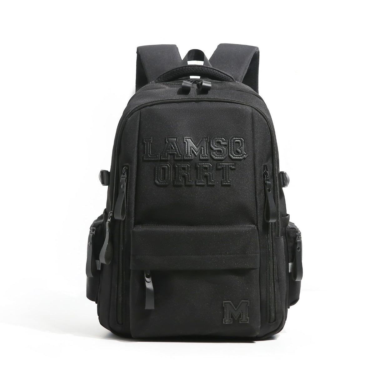 Multi-Pocket Functional Laptop Backpack LoungeYard — product view 6