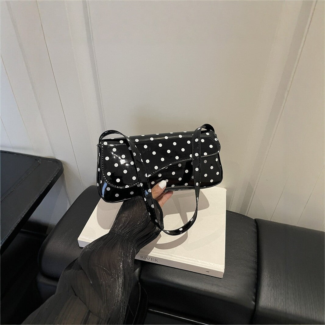 Polka Dot Mini Crossbody Handbag — product view 4