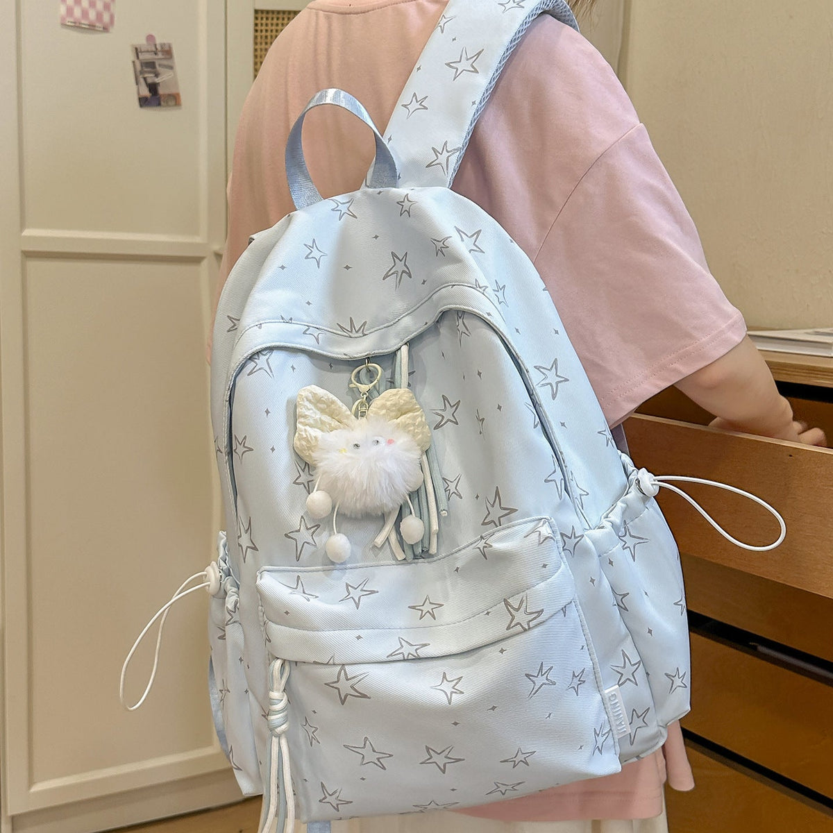Star-Patterned Casual Backpack LoungeYard 1791204705 — product view 5
