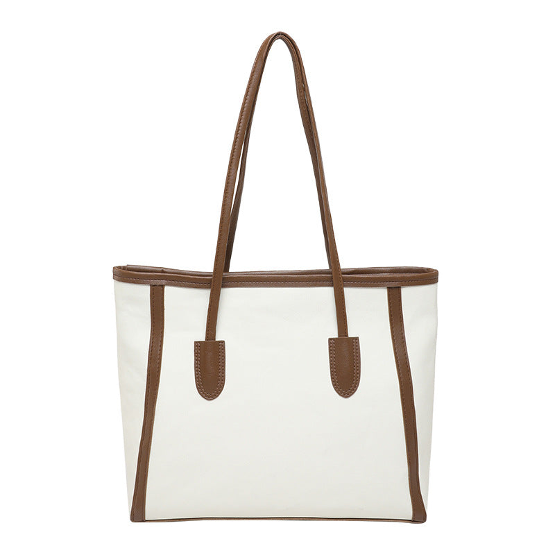 Classic Structured Canvas Tote Bag — product view 1